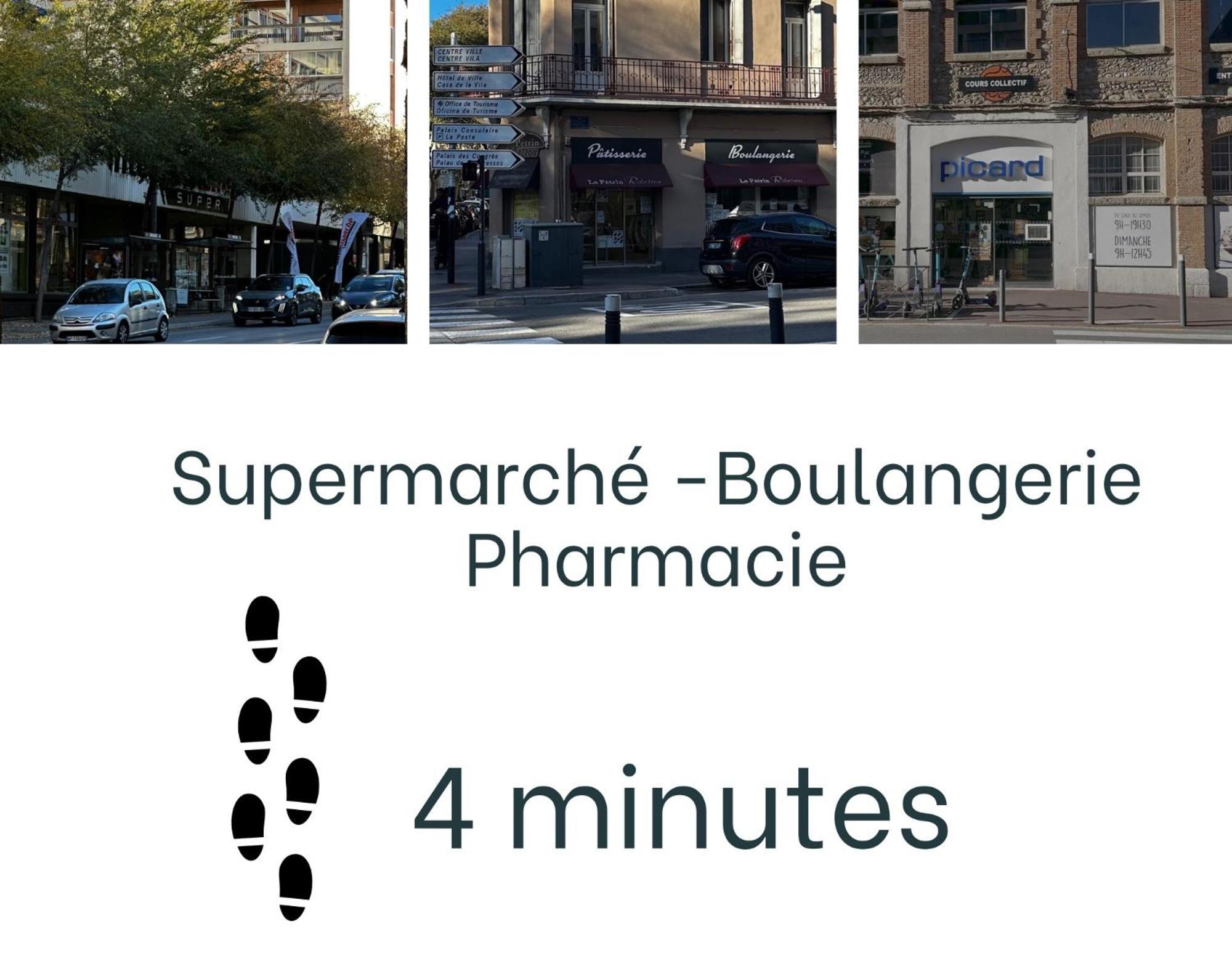 Appartement Lumineux Et Spacieux 2 Chambres Avec Parking Gratuit Dans La Rue Perpignan Exterior photo